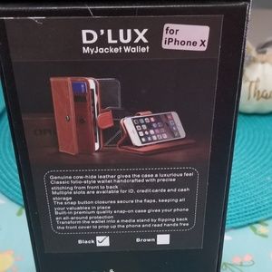D'Lux My Jacket Wallet for the new iPhone X